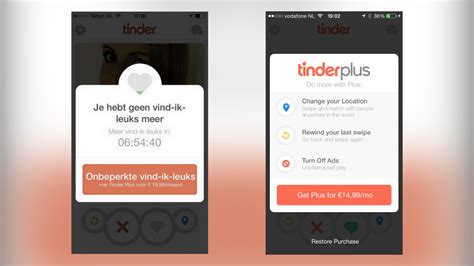 moet je betalen voor tinder|Tinder